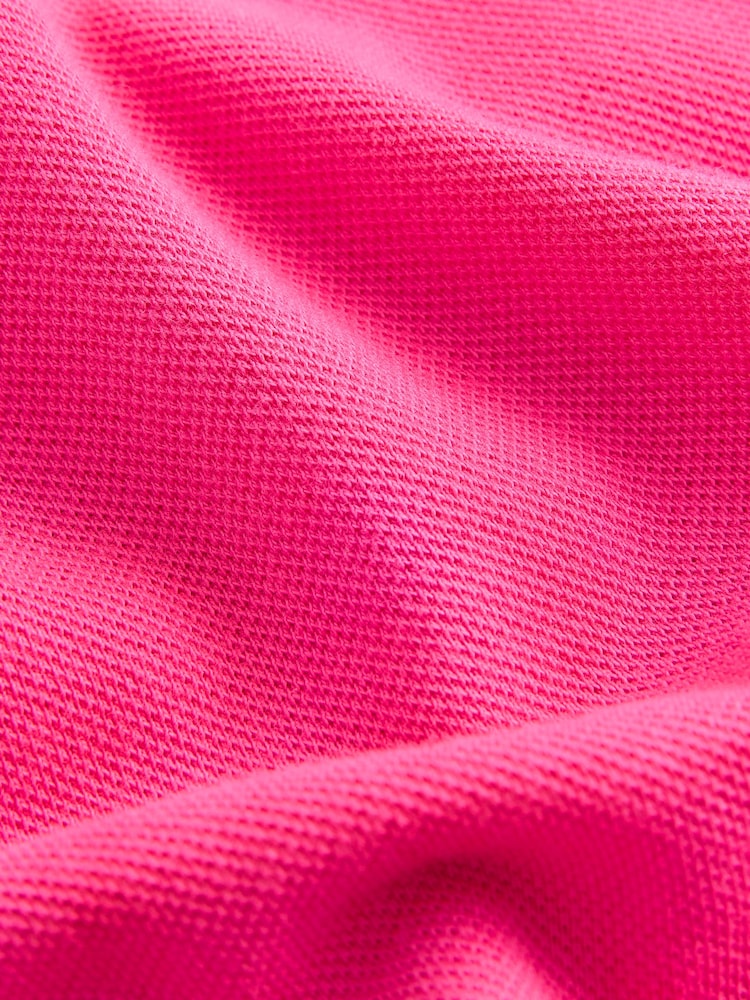 Superdry Pink Embroidered Polo Shirt - Image 11 of 11