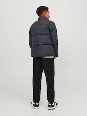 JACK & JONES JUNIOR Black Padded Jacket - Image 2 of 6