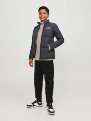 JACK & JONES JUNIOR Black Padded Jacket - Image 3 of 6