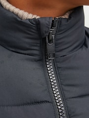 JACK & JONES JUNIOR Black Padded Jacket - Image 4 of 6