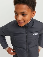JACK & JONES JUNIOR Black Padded Jacket - Image 5 of 6
