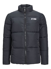 JACK & JONES JUNIOR Black Padded Jacket - Image 6 of 6
