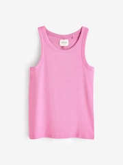Pink Animal Ribbed Vest Short Pyjamas - Image 6 of 8