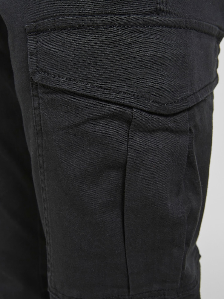 JACK & JONES JUNIOR Slim Fit Cuffed Marco Cargo Trousers - Image 3 of 3