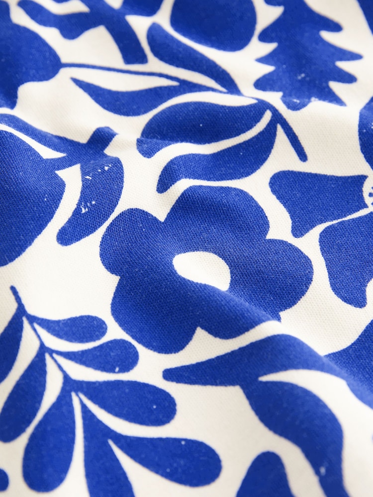 Blue/Cream Floral 3 Pack 100% Cotton Snuggle Pyjamas (9mths-12yrs) - Image 11 of 11 Blue/Cream Floral 3 Pack 100% Cotton Snuggle Pyjamas (9mths-12yrs) - Image 11 of 11