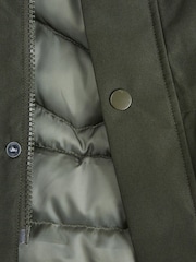 JACK & JONES Green Parka Jacket - Image 2 of 2