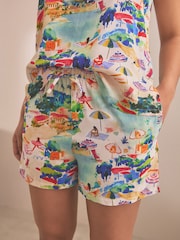 Blue Vest Short Pyjamas Set - Image 6 of 10