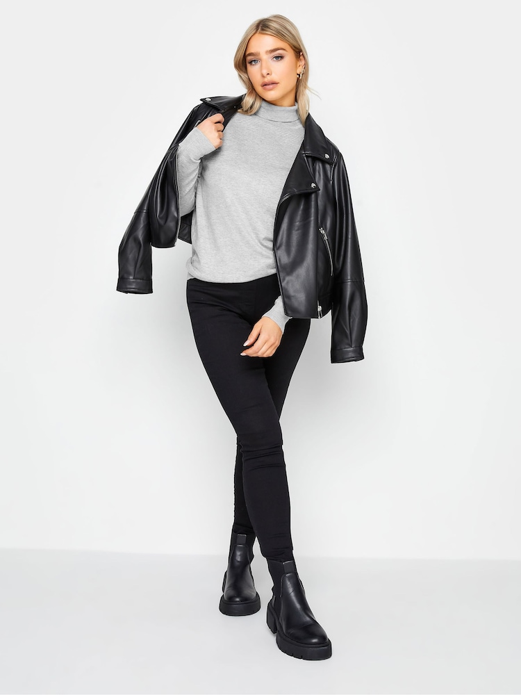 M&Co Grey Roll Neck Jumper - Image 2 of 4 M&Co Grey Roll Neck Jumper - Image 2 of 4