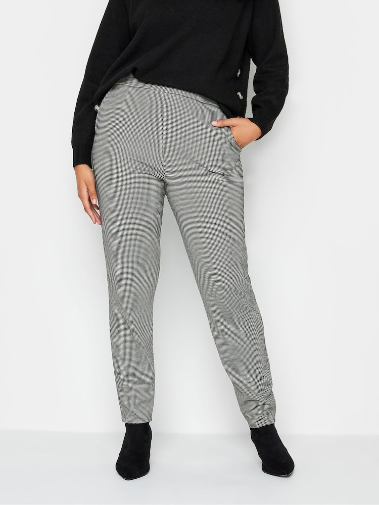 M&Co Black Dogtooth Trousers - Image 1 of 3