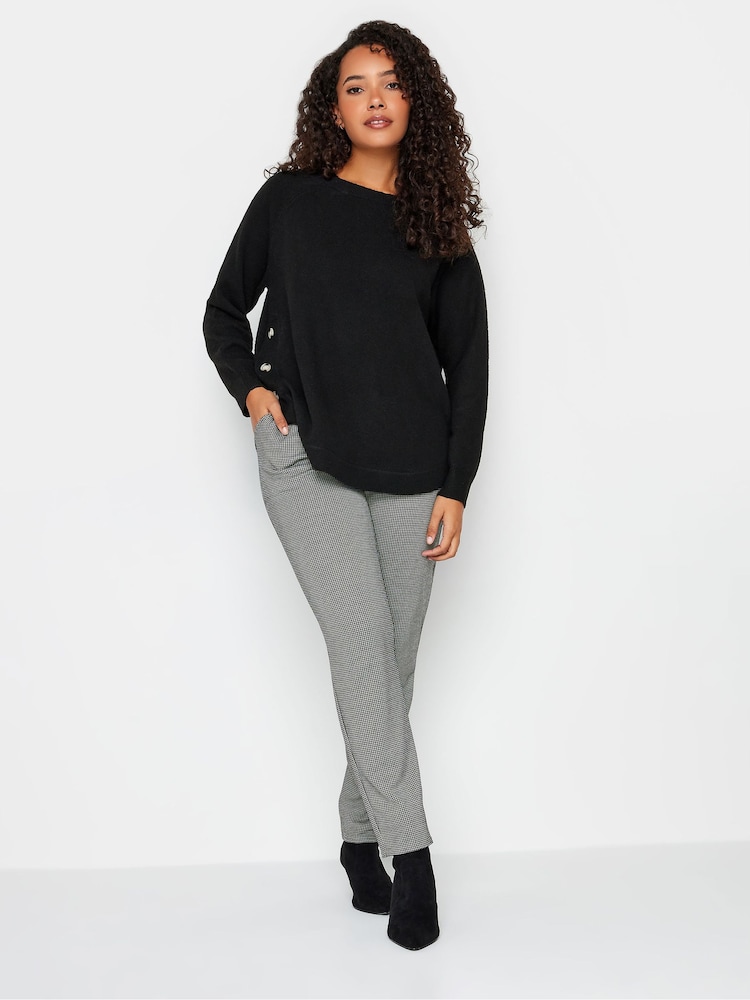 M&Co Black Dogtooth Trousers - Image 2 of 3
