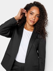 M&Co Black Ponte 100% Cotton Blazer - Image 4 of 4