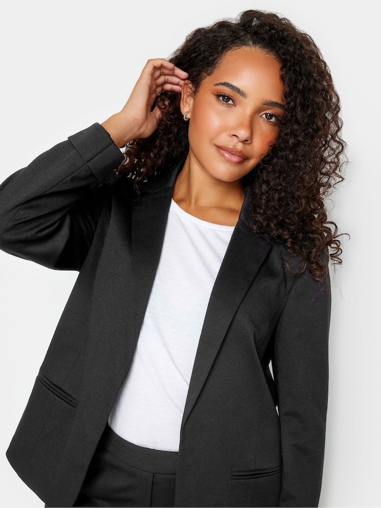 M&Co Black Ponte 100% Cotton Blazer - Image 4 of 4