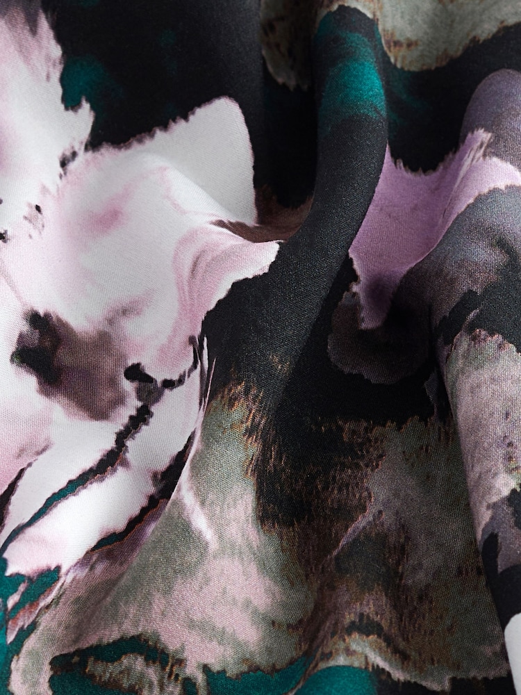 Black/White Floral Slip - Image 7 of 7