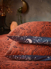 Furn Orange Witchy Vibes Reversible Duvet Cover Set - Image 2 of 4