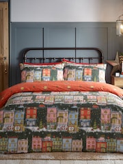 Furn Green Christmas Spirit Reversible Duvet Cover Set - Image 2 of 4