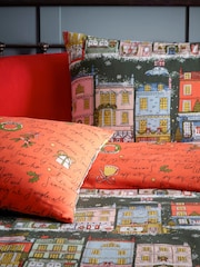 Furn Green Christmas Spirit Reversible Duvet Cover Set - Image 4 of 4