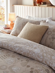 Furn Grey Nook Brushed 100% Cotton Reversible Duvet Cover Set - Image 3 of 4