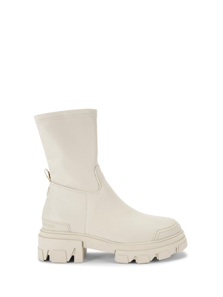 KG Kurt Geiger Black Vegan Trekker Sock Boots - Image 1 of 5
