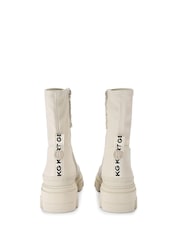 KG Kurt Geiger Black Vegan Trekker Sock Boots - Image 2 of 5