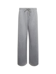 M&Co Grey Soft Touch Wide Leg Trousers - Image 5 of 5