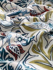 Navy Morris & Co. Floral Robe With Linen - Image 7 of 7