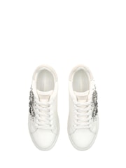 Kurt Geiger London Laney Bow White Trainers - Image 3 of 4