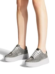 Carvela Jive Lace-Up Trainers - Image 1 of 5