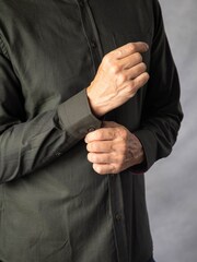 Lakeland Clothing Green Max Cotton Oxford Shirt - Image 5 of 7