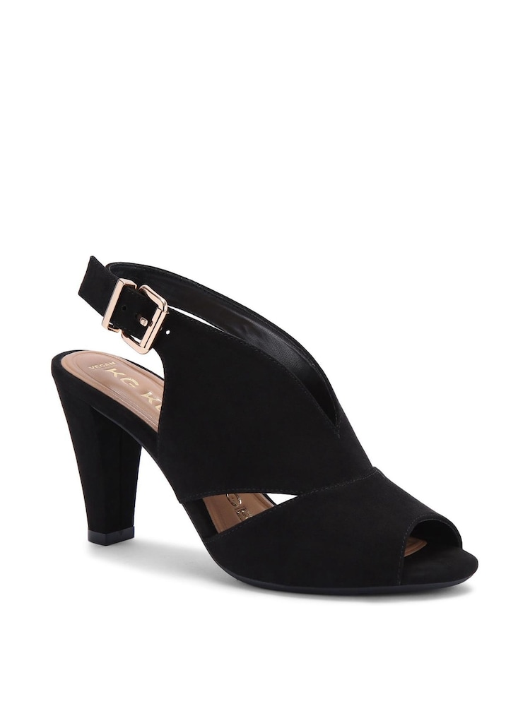 KG Kurt Geiger Faith Black Sandals - Image 2 of 5