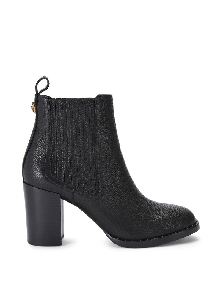 Kurt Geiger London Heritage Block Heel Black Boots - Image 2 of 5