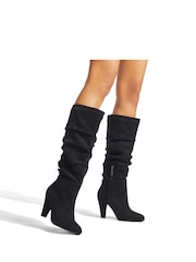 KG Kurt Geiger Slinky Knee High Black Boots - Image 1 of 4