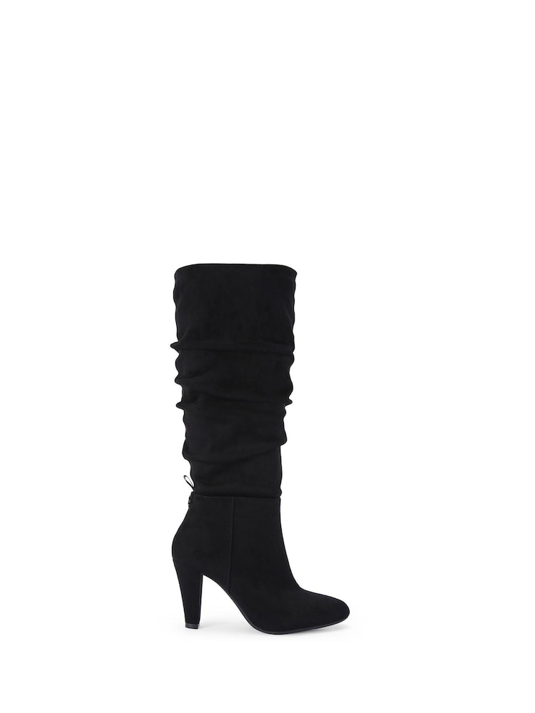 KG Kurt Geiger Slinky Knee High Black Boots - Image 2 of 4