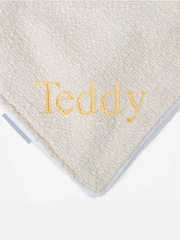 Lords and Labradors Ivory Dog & Puppy Boucle Blanket - Image 6 of 6