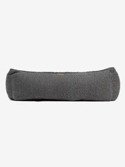 Lords and Labradors Grey Bouclé Box Dog Bed - Image 3 of 4