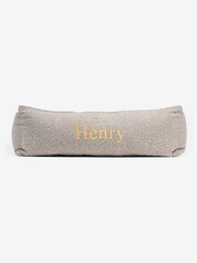 Lords and Labradors Mink Brown Bouclé Box Dog Bed - Image 5 of 5
