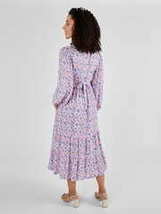 JoJo Maman Bébé Umstands-/Stillmode Maxikleid mit Blousonärmeln - Bild 2 von 5