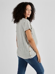 Jojo Maman Bébé Umstands- & Stillmode T-Shirt mit überschnittenen Schultern - Bild 2 von 4