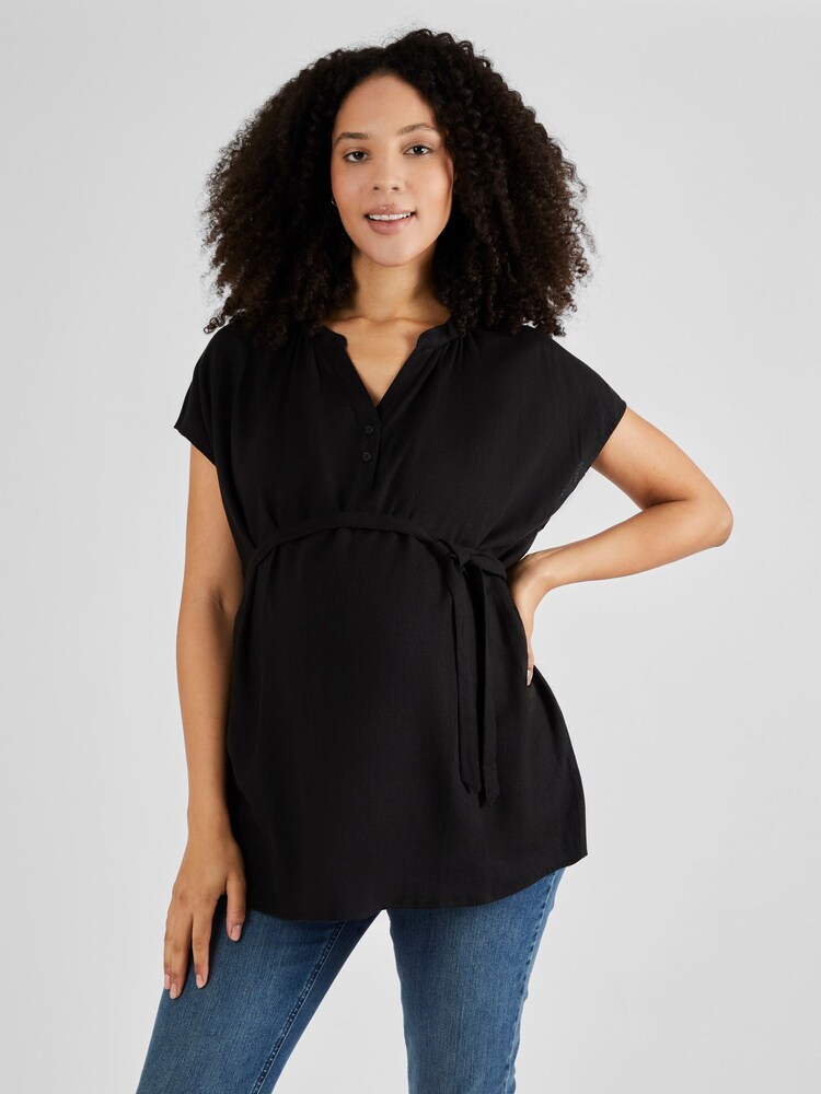 Negro - Blusa premamá de Jojo Maman Bébé - Imagen 1 de 4