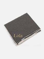 Lords and Labradors Grey Dog & Puppy Boucle Blanket - Image 4 of 4