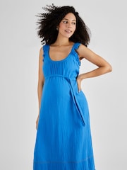 Vestido largo de premamá con mangas acampanadas de JoJo Maman Bébé - Imagen 3 de 5