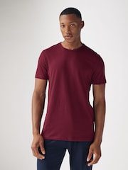 Rich Green/Blue/Orange/Grey Slim Fit 100% Cotton Underwear T-Shirts 5 Pack - Image 5 of 15