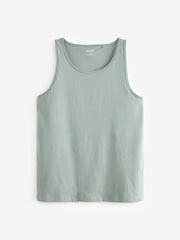 Light Blue / Green / Neutral Vests 5 Pack - Image 5 of 13