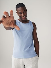 Light Blue / Green / Neutral Vests 5 Pack - Image 8 of 13