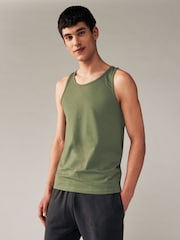 Neutral Mix 100% Cotton Vests 5 Pack - Image 5 of 11