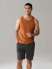 Rich Red/Green/Blue 100% Cotton Vests 5 Pack - Image 8 of 16