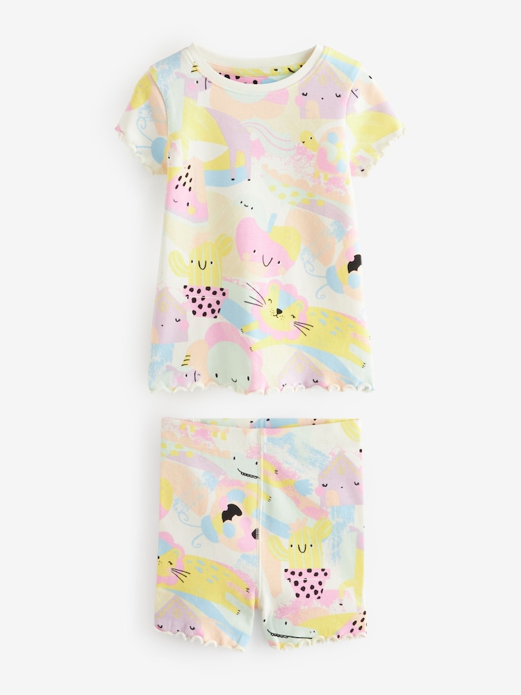 Purple Character Short Pyjamas 3 Pack (9mths-12yrs) - Image 3 of 13