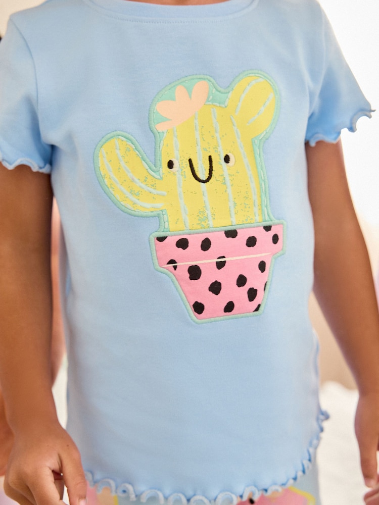Purple Character Short Pyjamas 3 Pack (9mths-12yrs) - Image 8 of 13