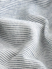 Ecru Stripe Linen Blend Wide Leg Jumpsuit - Image 5 of 5