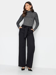 Long Tall Sally Black Roll Neck Jumper - Image 3 of 4