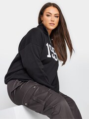 Grau - Yours Curve Gewebte Cargo-Hose mit Bündchen - Bild 4 von 4